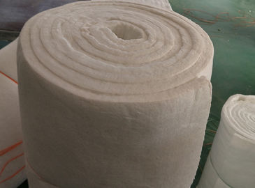 Одеяло керамического волокна био Солубле высокотемпературное, белое одеяло изоляции печи