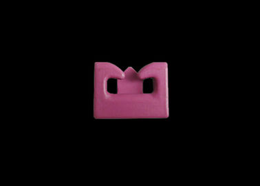 Розовый проводник пряжи алюминиевой окиси керамический применяется в керамических изделиях машинного оборудования ткани