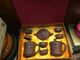 чайника глины 250кк песчинка пурпура пакета подарочной коробки Хандмаде Исина Зиша установленная