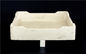 Поднос кордиерита белый керамический, тугоплавкая мебель печи 230 * 230 * 80мм