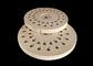 Тугоплавкая пористая алюминиевая окись керамическая, диск глинозема керамический для излучающего подогревателя