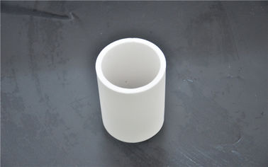 Цвет керамической трубки алюминиевой окиси сопротивления жары белый для индустрии