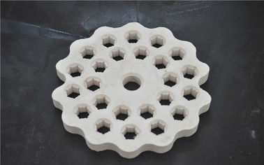 Мебели печи диска глинозема высокая плотность керамической тугоплавкой износоустойчивая