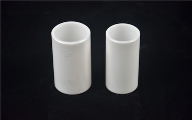 Белая керамическая рабочая втулка цилиндра, свойства трубки Зирконя керамические материальные