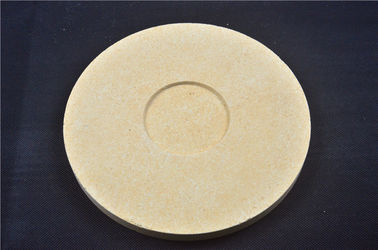 Круглая мебель печи кордиерита, круглый камень выпечки кордиерита для керамикового изолятора