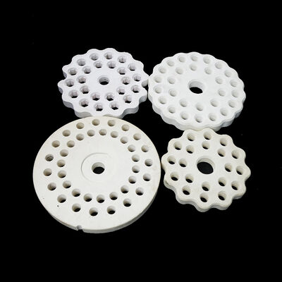 Термостойкость 250 Муллитовая керамика Химический состав 3Al2O3 2SiO2 Твердость 7-8 по шкале Мооса Прочный промышленный материал