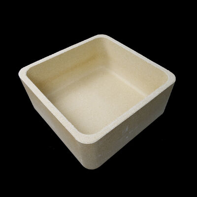 Square Refractory Cordierite mullite saggar  Designed for Thermal Durability