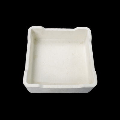 High Moisture Resistance Ceramic Sagger Smooth Surface Heat Resistant Durable Ceramic Container Suitable for Kiln Firing