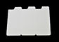 Плита высокого керамикового изолятора глинозема хигх-денситы износоустойчивая плоская форменная