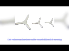 Огнеупорный оксид алюминия керамический керамический костер стойкость к коррозии